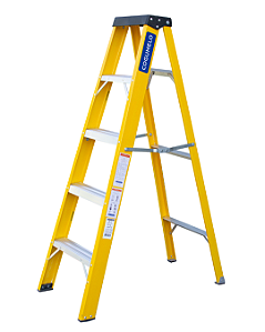 Escada Tesoura Acesso Simples 4 degraus 1,47M | Sudeste/Cogumelo