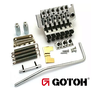 Ponte Floyde Rose Gotoh GE 1996T / GHL2 C - completa c/ trava de 43mm Cor: Cromada (bloco 40mm)