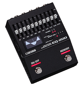 Pedal BOSS EQ-200 Graphic Equalizer