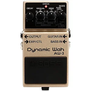 Pedal BOSS AW3 Dynamic Wah , serve também para Baixo