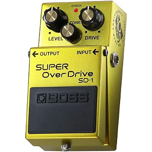 Pedal SD-1-B50A Comemorativo Boss 50 anos