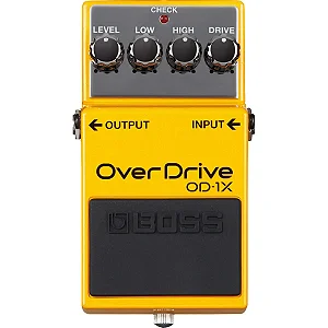Pedal BOSS OD-1X Overdrive - edição especial 4 botões
