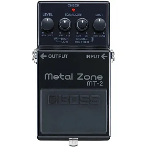 Pedal BOSS MT-2-3A  Metal Zone - Edição comemorativa de 30 anos