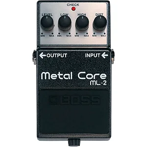Pedal BOSS ML-2 Metal Core Distortion