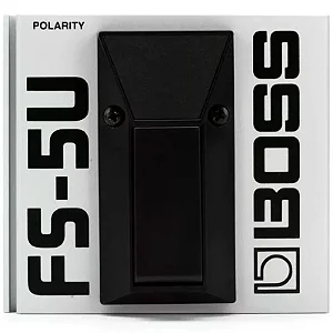 Pedal BOSS Foot Switch FS-5U - 1 chave sem trava - momentâneo