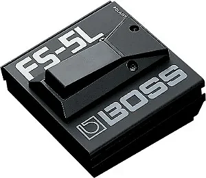 Pedal BOSS Foot Switch FS-5L - 1 chave com trava