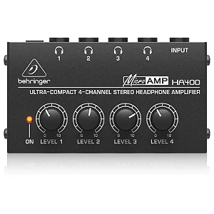 Amplificador p/ Fones de Ouvido BEHRINGER HA400