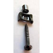 RG130-CK Gotoh Rebaixador de cordas tipo gaivota - roldana Cosmo Black (unidade)