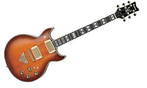 Guitarra IBANEZ AR420 VLS - Super 58 pickups, detalhes em abalone e chaves Tri-sound cor: Violin Sunburst