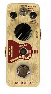 Pedal MOOER p/ Violão Reverb Woodverb - MRV3