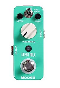 Pedal MOOER GREEN MILE - OVERDRIVE MMO