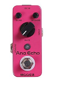 Pedal MOOER ANA ECHO - ANALOG DELAY