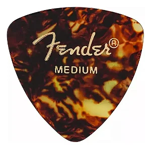 Palheta Fender 346 Grande Medium Tortoise 3 pontas