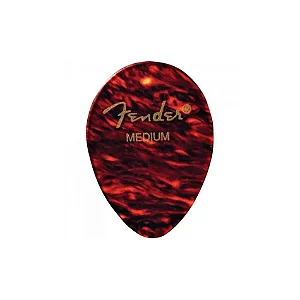 Palheta Fender Tortoise pequena modelo Gota Medium