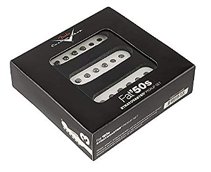 Captadores Fender Trio Strato Custom Shop FAT 50S cor: Branco