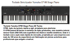 CP88 YAMAHA Stage Piano c/ 88 teclas