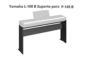 L-100B Estante YAMAHA para Piano Digital P145B - Preta