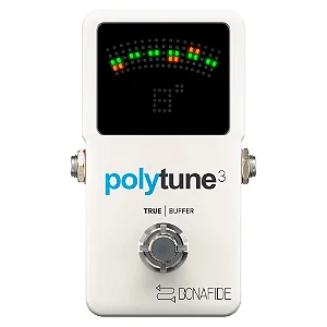 Afinador TC ELECTRONIC 3 Modos p/ Instrumentos Polytune 3