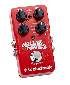 Pedal TC ELECTRONIC Hall of Fame Reverb 2 c/ Mash