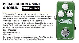 Pedal TC ELETRONIC Corona Mini Chorus