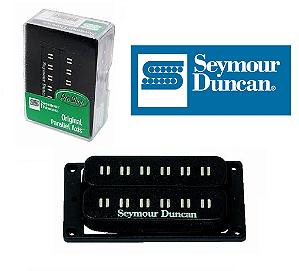 Captador SEYMOUR DUNCAN Parallel Axis Trembucker - PATB-1 b (Ponte) Cor: Preto