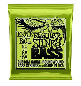 Encordoamento Ernie Ball Baixo 4 Cordas 0.50/105 cod. 2832 (Made in USA)