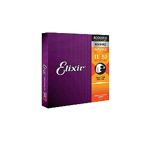Encordoamento ELIXIR Violão Aço Bronze Nanoweb 0.11