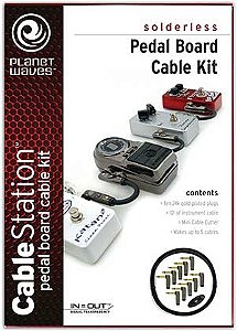 PWC DADDARIO CABO KIT PARA PEDALEIRAS/PEDAIS PW-KIT-10 (3,09m)