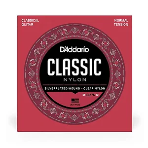 Encordoamento DADDARIO Violão Nylon EJ27N(Tensão Normal)