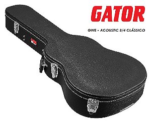 Case p/ Violão Clássico Gator GWE-ACOUSTIC tipo estojo - tamanho menor 3/4