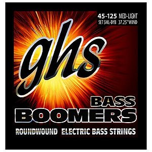 Encordoamento GHS Baixo 5ML DYB - 5 cordas Boomers (45-65-80-100-125)