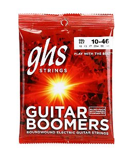 Encordoamento GHS GBL Boomers 0.10 Guitarra - Corda Extra