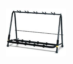Suporte de chão Hercules Tipo Rack p/ 5 instrumentos GS525B