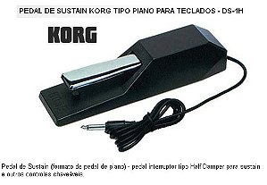 Pedal KORG Sustain Tipo Piano DS-1H