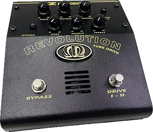 Pedal Meteoro Valvulado REVOLUTION - modelo Exportação (Som Orgânico/Vintage)