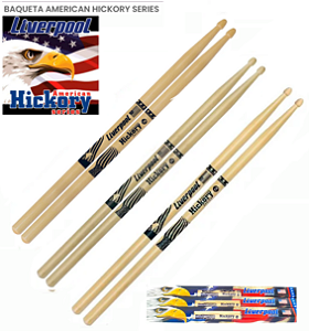 Baqueta Liverpool HY 5AM  - fabricada em Hickory