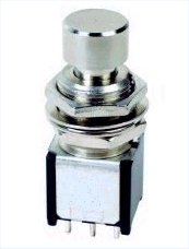 Chave Liga e Desliga p/Pedais ECB554 MXR SWITCH modelo pequeno DPDT/PCMA c/ 6 terminais