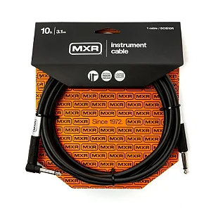 Cabo para intrumento 3m - MXR STD c/ 1 dos plugs em L mod. DCIS10R
