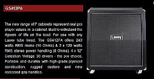 Gabinete GS412PA - 4 falantes de 12 " Celestion Vintage 30