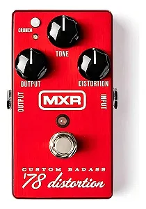 Pedal MXR M78 CUSTOM BADASS '78 DISTORTION