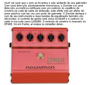 Pedal Rocktron - ZOMBIE - Distortion
