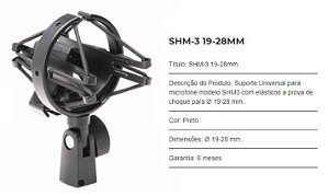 SHOCK MOUNT SHM3 19 Suporte de Microfone - Santo Angelo
