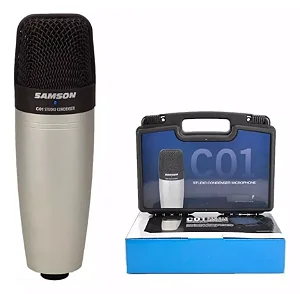 Microfone SAMSON Studio C01 Condenser c/ case