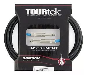 Cabo Instrumento SAMSON 3m c/ um dos plugs em L - TOURTECK