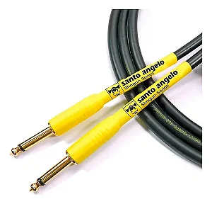 Cabo Instrumento SANTO ANGELO SHOGUN CABLE PREMIUM Plugs Dourados - 3,09 m