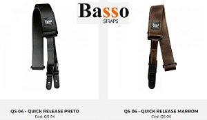 Correia QS-06(Marrom) estilo Cliplock
