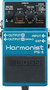 PEDAL PS-6 HARMONIST/ PITCH SHIFTER - BOSS