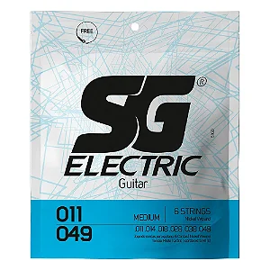 Encordoamento SG Guitarra 0.11 c/ mizinha Grátis