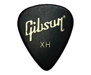 Palheta GIBSON APR-74 Classic X-Heavy Preta (unidade)