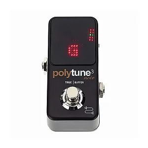 Afinador Buffer TC ELETRONIC  Polytune 3 Mini Noir - Preto